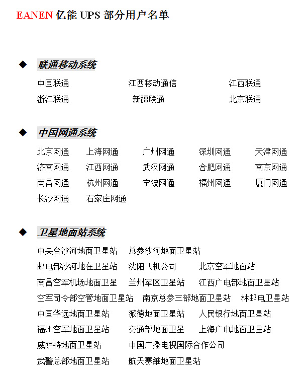 移动网通卫星地面站系统成功案例